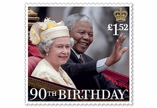 143X - Queens 90th Minisheet ULTIMATE FDC (10)